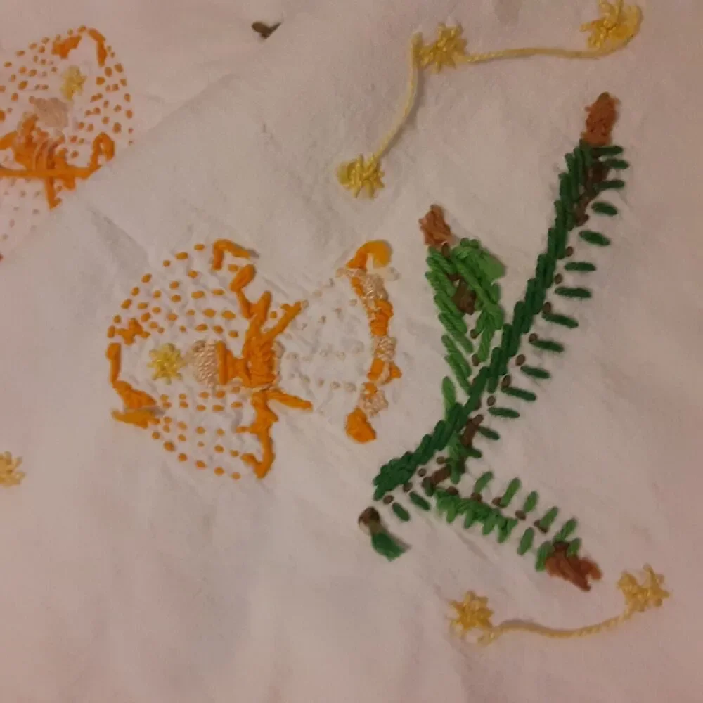 Handcrafted spot orange